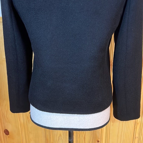 CHLOÉ Black Cashmere Short Jacket Sz-38 - Picture 8 of 11